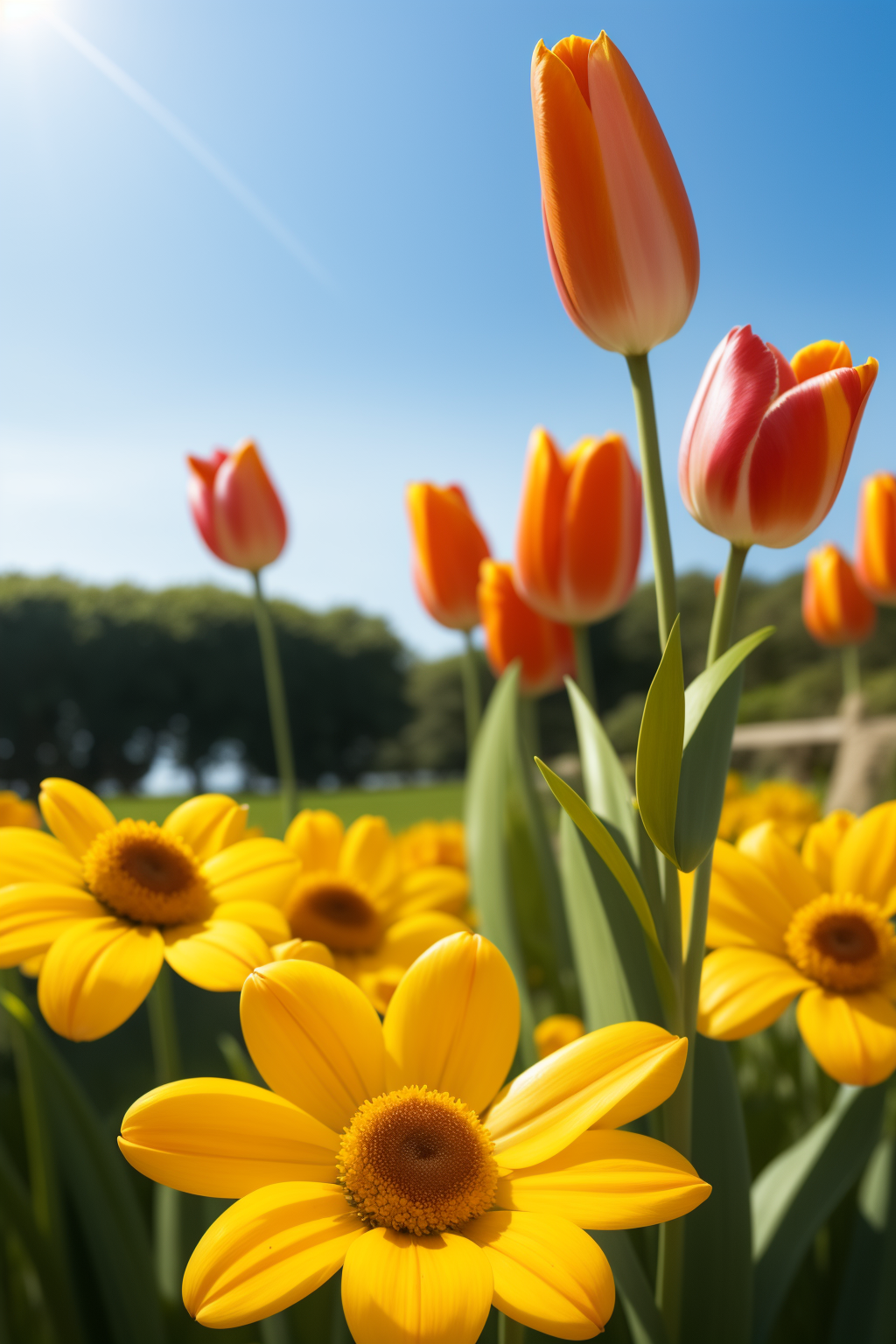 23472-4141579243-masterpiece,best quality,ultra highres,8k,Sharpen,scenery,still life,plant,outdoors,nature,blue sky,orange flowers,_lora_朝阳_,tul.png